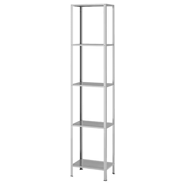 HYLLIS Shelving unit, in/outdoor, 40x27x183 cm