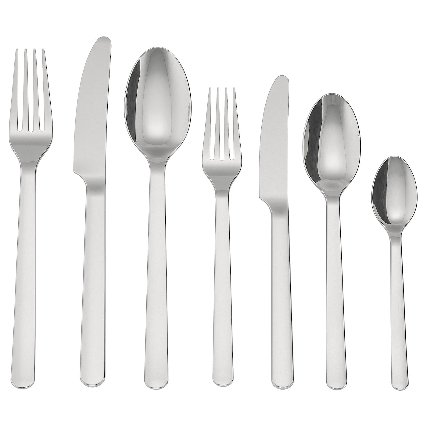 IKEA 365+ 56-piece cutlery set, stainless steel