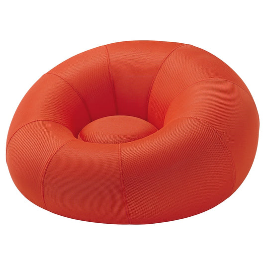 BRÄNNBOLL Inflatable gaming lounge chair, bright orange