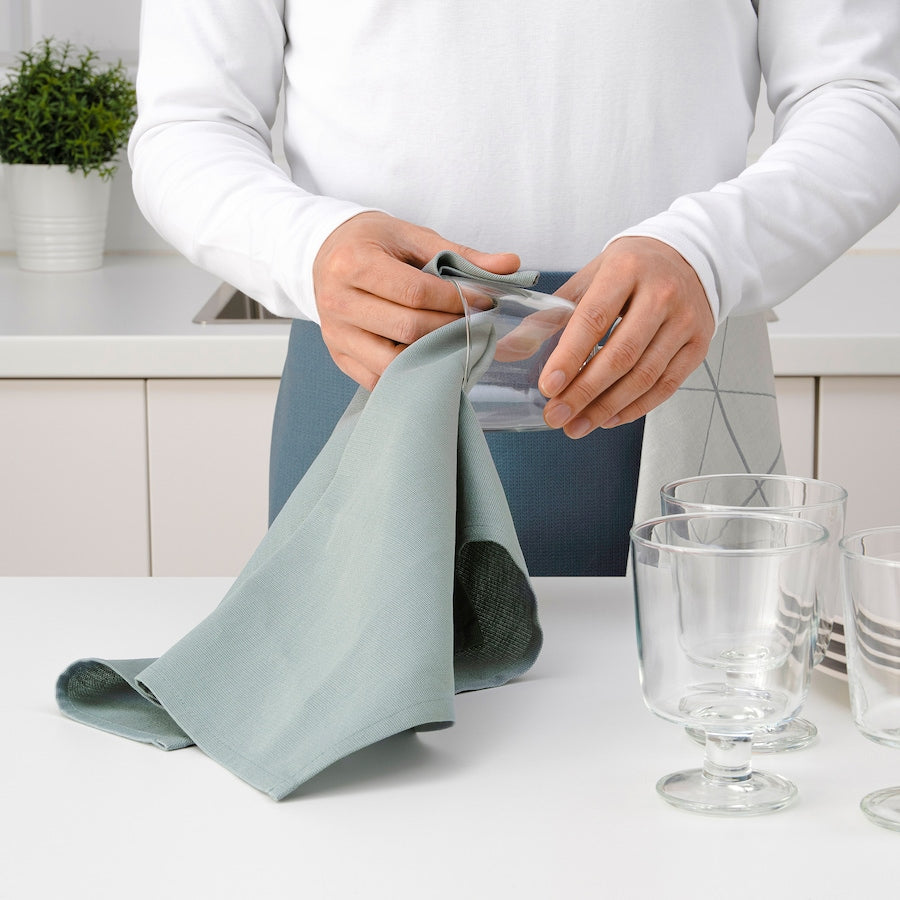 SANDVIVA Tea towel, blue, 40x60 cm