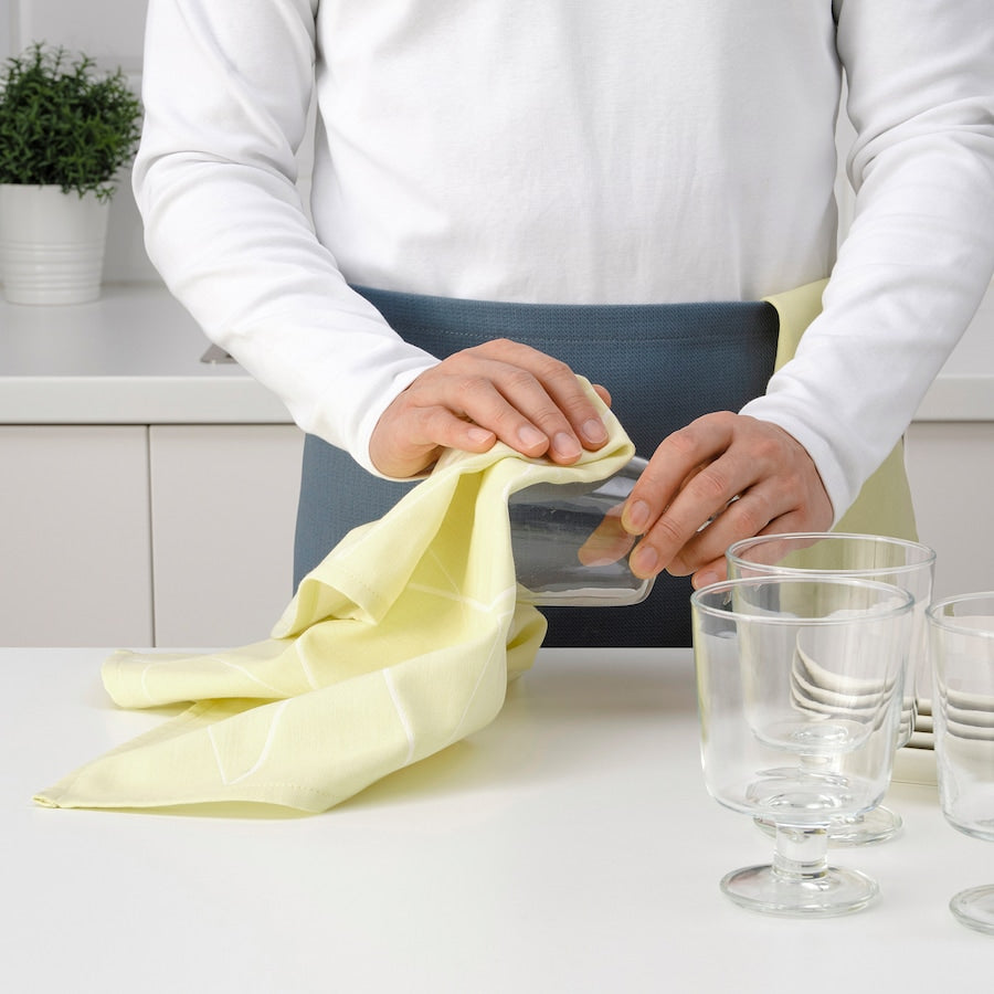 SANDVIVA Tea towel, blue, 40x60 cm