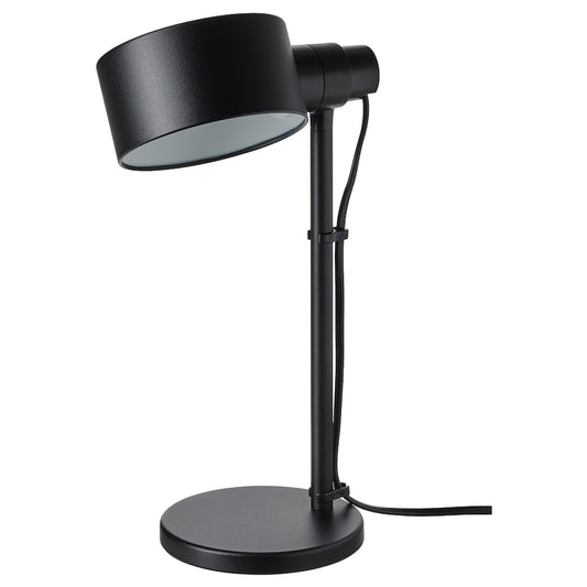 LÖVMÅNAD Work lamp, black