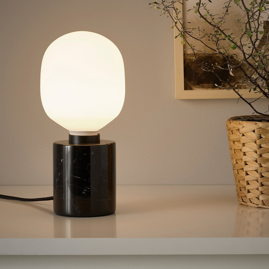 MARKFROST Table lamp, marble black