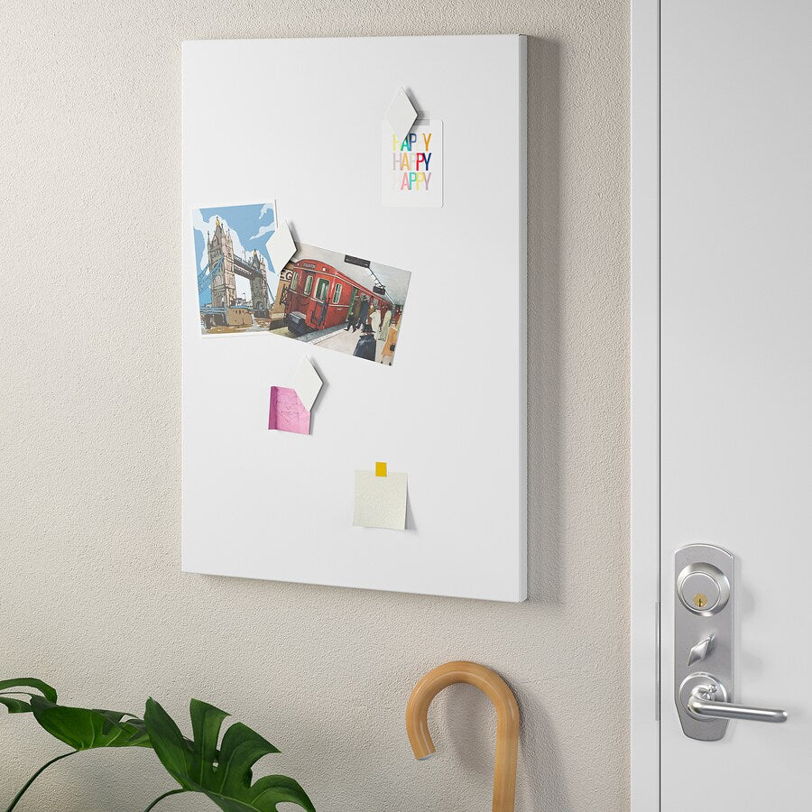 SVENSÅS Memo board, white, 40x60 cm