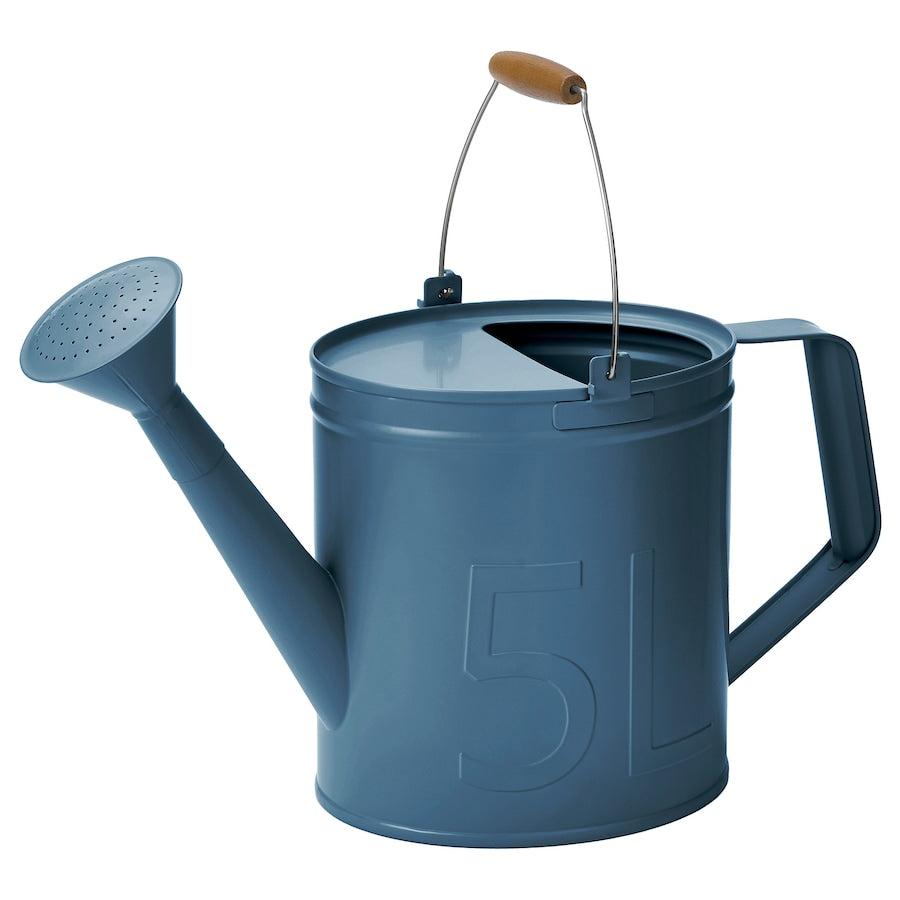 ÅKERBÄR Watering can, in/outdoor dark blue, 5 l