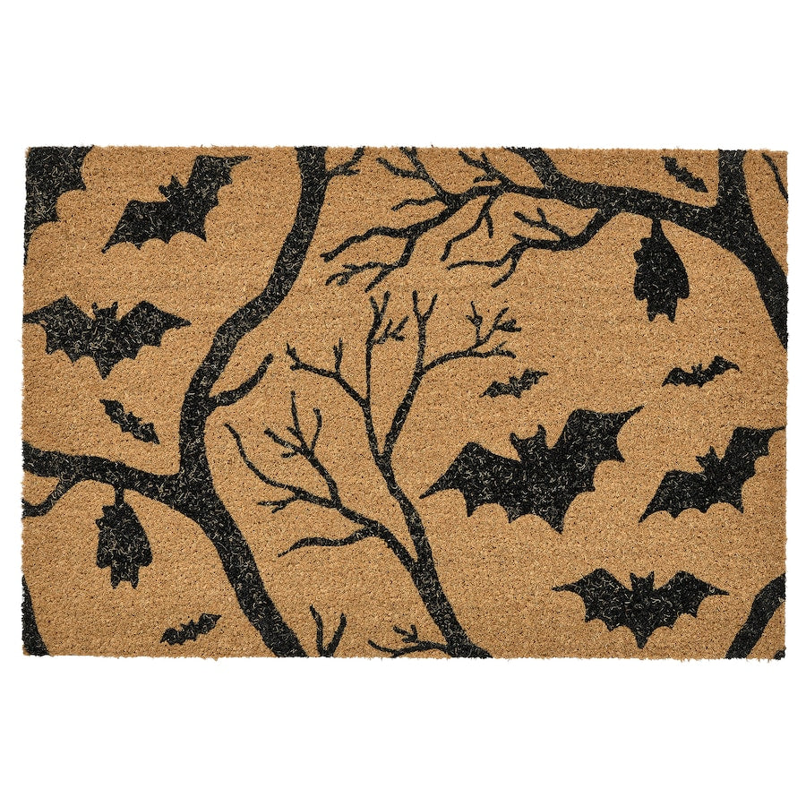 HÖSTAGILLE Door mat, bat natural, 60x90 cm