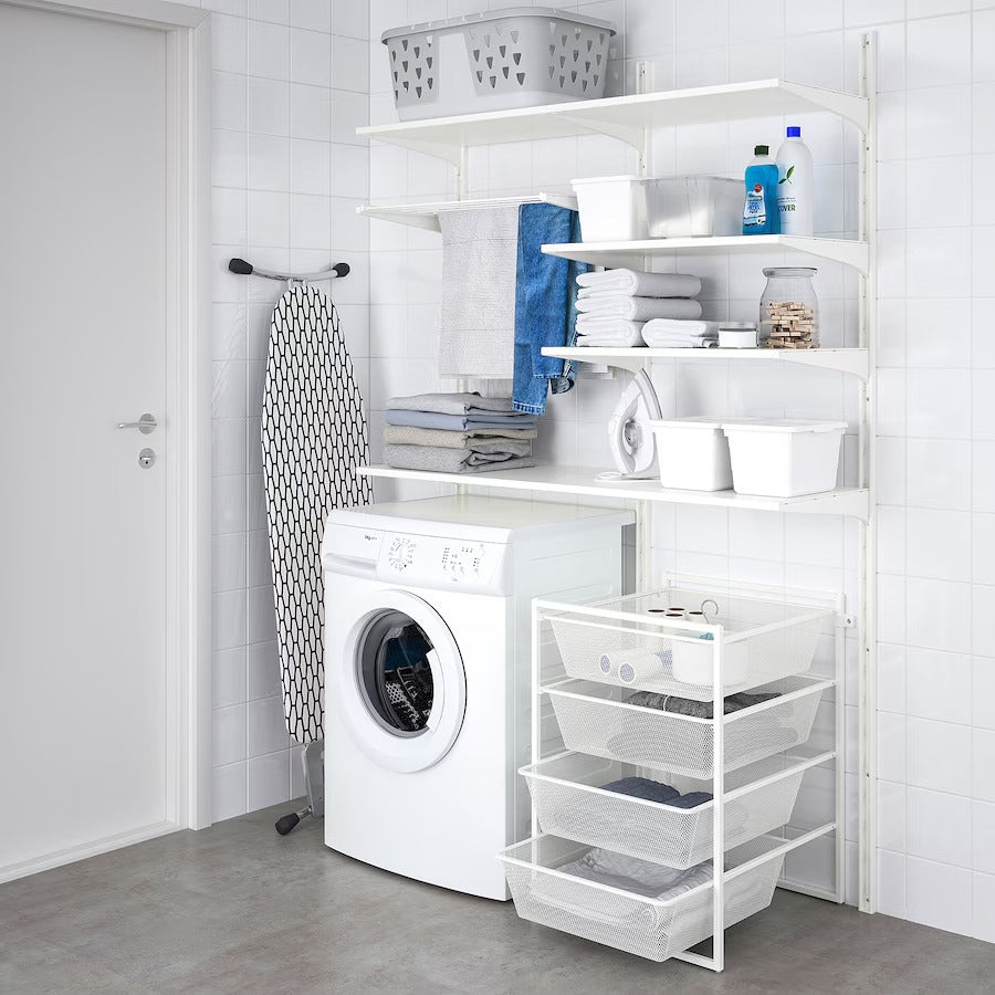 JONAXEL Storage combination, white, 50x51x70 cm