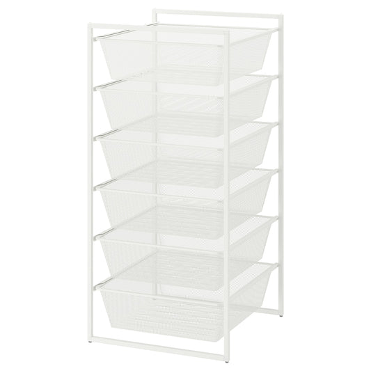 JONAXEL Storage combination, white, 50x51x104 cm