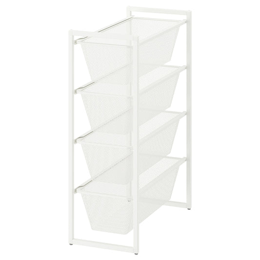 JONAXEL Storage combination, white, 25x51x70 cm