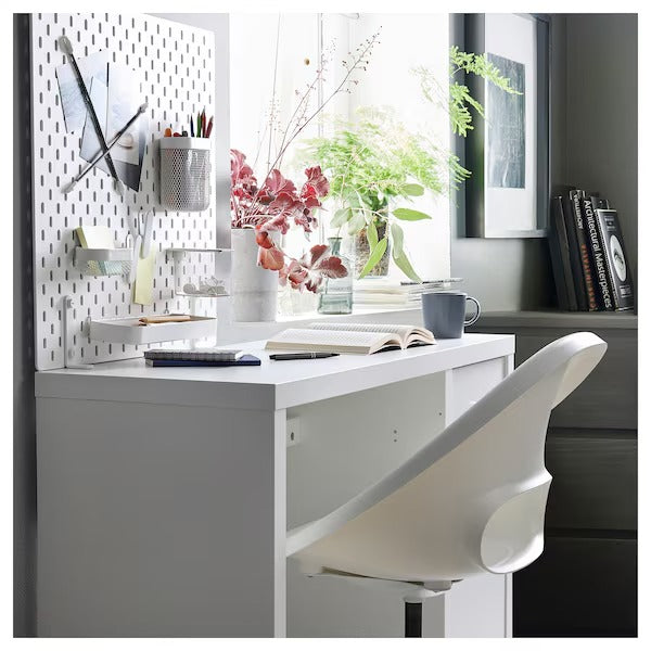 New KALLAX Desk, white, 111x39 cm