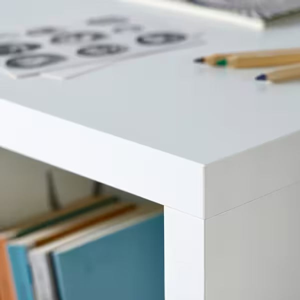 New KALLAX Desk, white, 111x39 cm