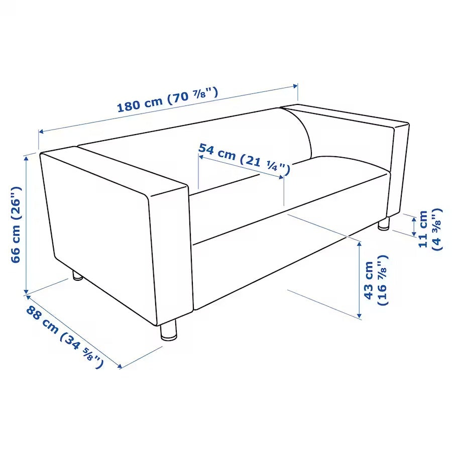 Klippan 2 seater sofa sale