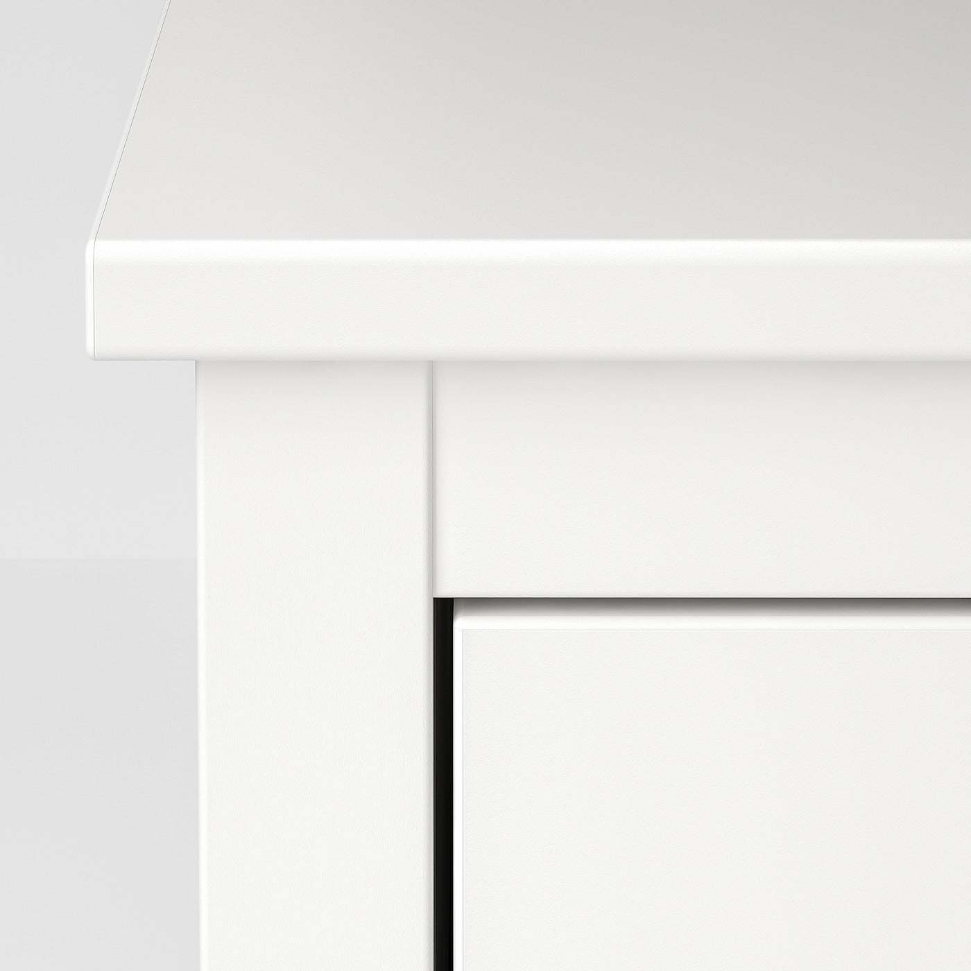 KOPPANG Chest of 3 drawers, white, 90x83 cm