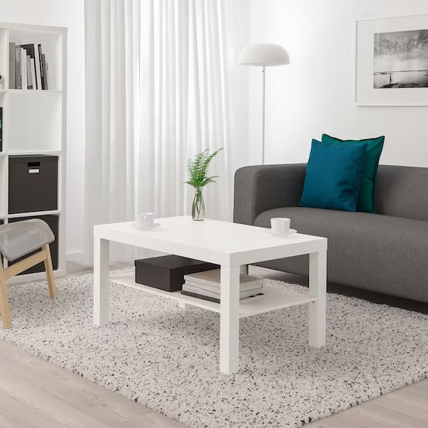 LACK Coffee table, white, 90x55 cm