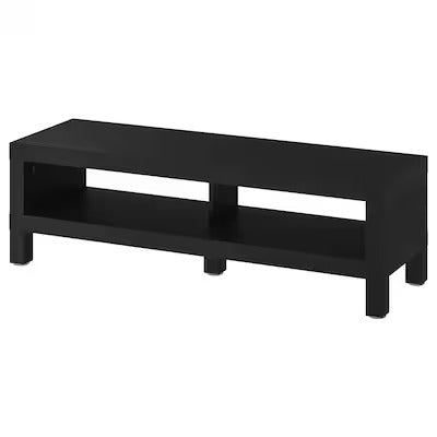 LACK TV bench, black-brown, 120x35x36 cm