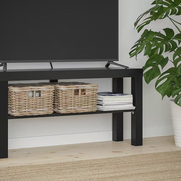 LACK TV bench, black, 90x26x45 cm