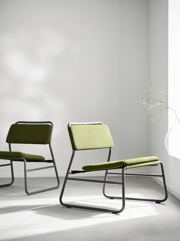 LINNEBÄCK Easy chair, Orrsta light grey