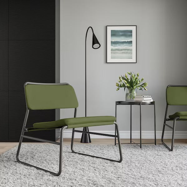 LINNEBÄCK Easy chair, Orrsta light grey