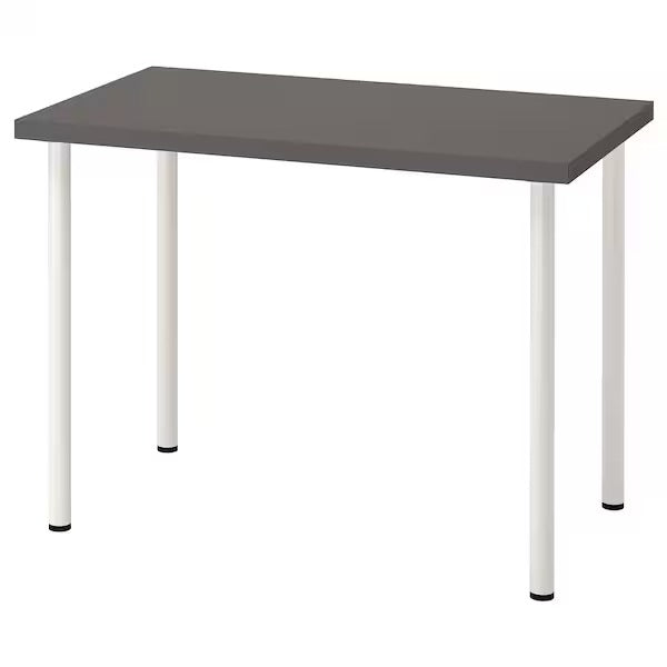 LINNMON / ADILS Table, white, 100x60 cm