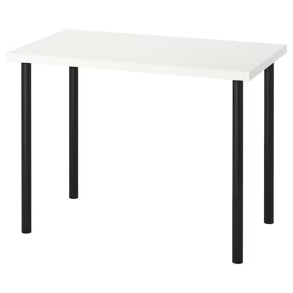 LINNMON / ADILS Table, white, 100x60 cm