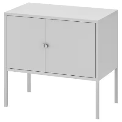 LIXHULT Cabinet, metal/grey, 60x35 cm