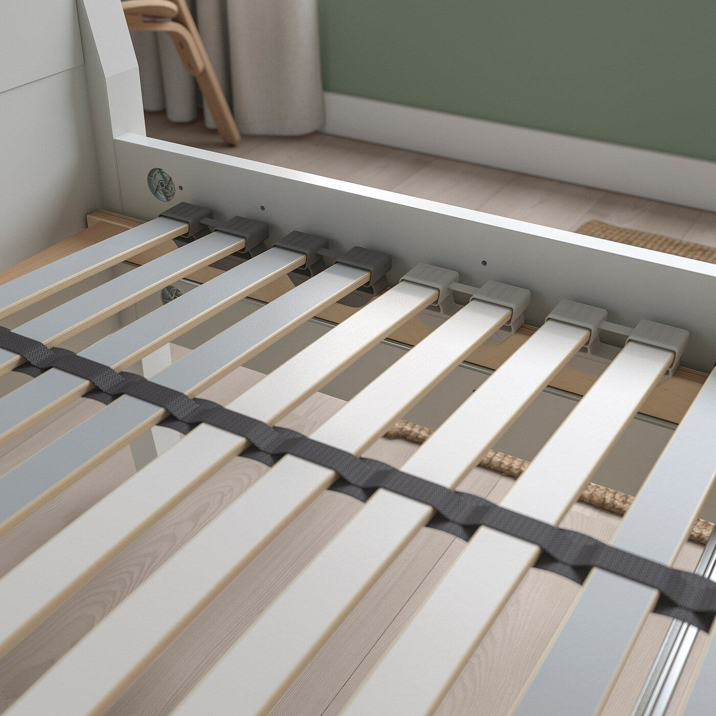 LÖNSET Slatted bed base, 150x200 cm