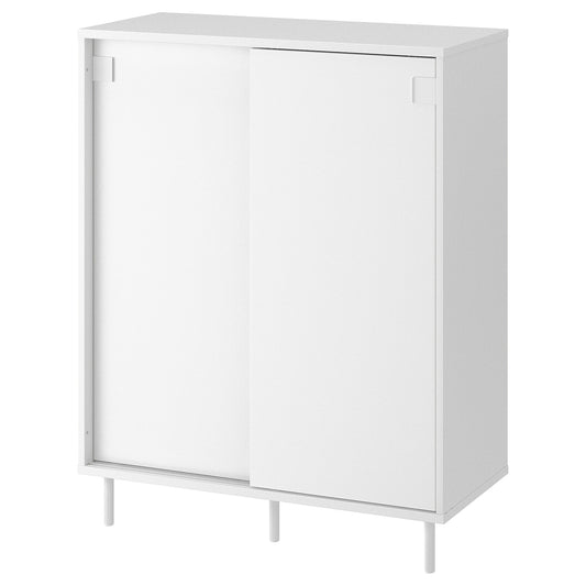 MACKAPÄR Shoe cabinet/storage, white, 80x35x102 cm