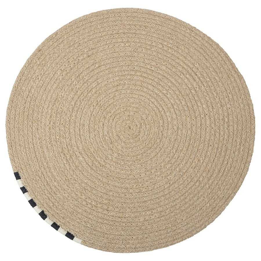 MÄVINN Place mat, jute, 37 cm