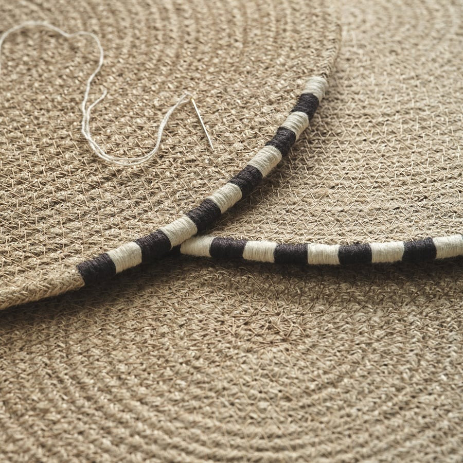 MÄVINN Place mat, jute, 37 cm