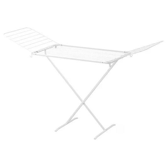 MULIG Drying rack, in/outdoor, white