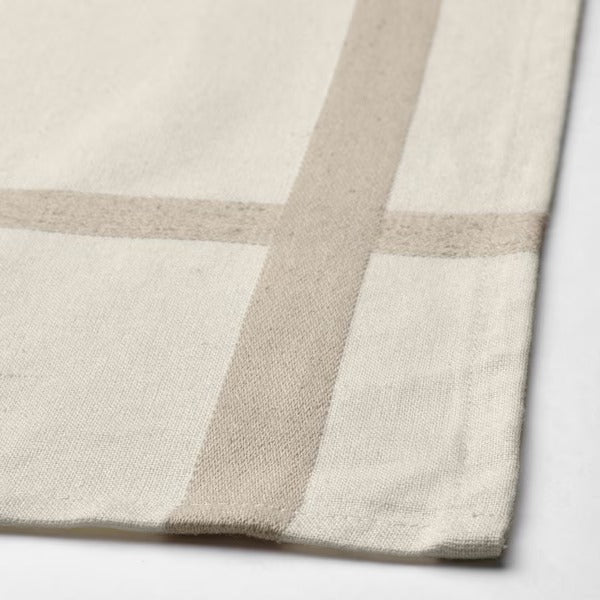 NISSÖGA Tablecloth, grey, 145x240 cm