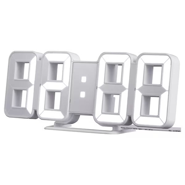 NOLLÅTTA Alarm clock, white