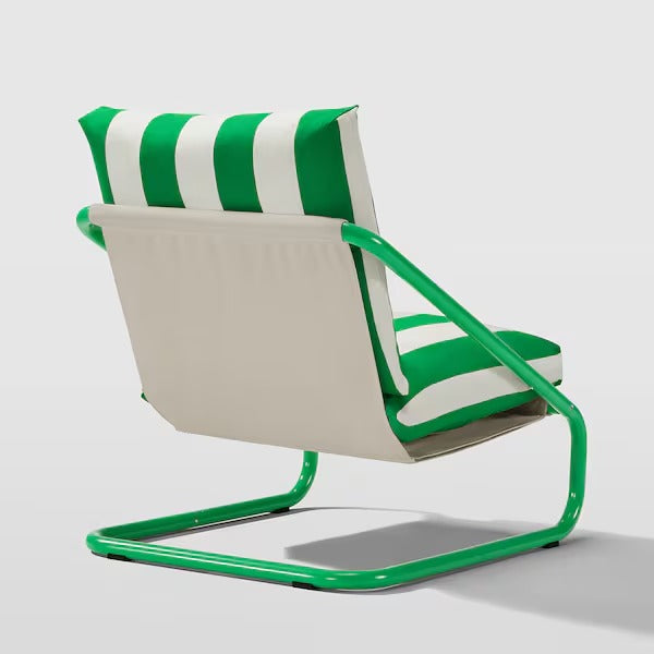 New ÖNNESTAD Armchair, Radbyn white/green