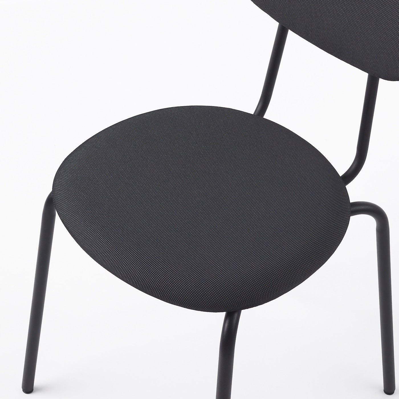 ÖSTANÖ Chair, black Remmarn/dark grey