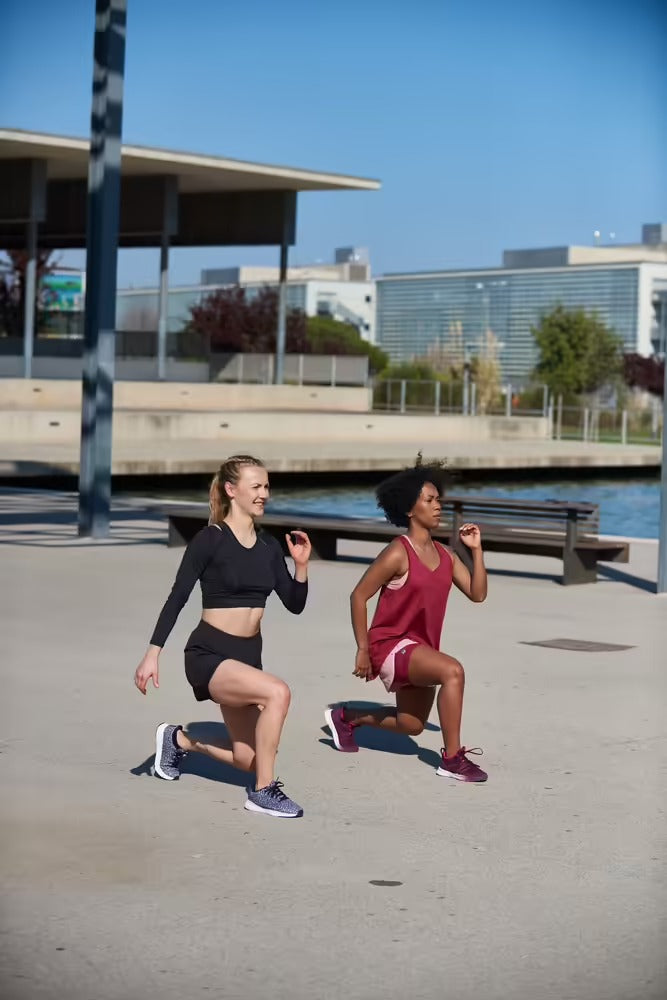 Long-Sleeved Cropped Fitness Cardio T-Shirt - Black