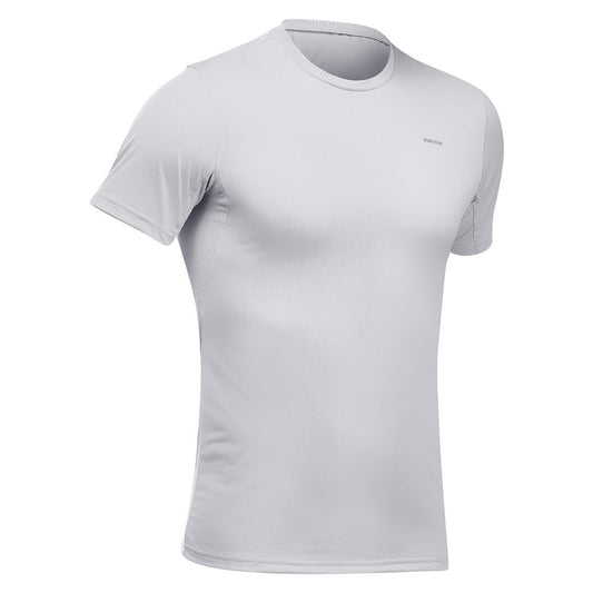 Men's Synthetic Short-Sleeved Hiking T-Shirt MH100