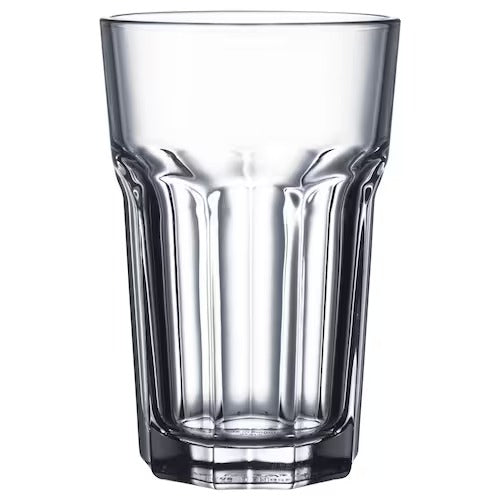 POKAL Glass, clear glass, 35 cl 4 pieces