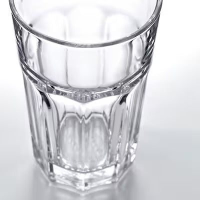 POKAL Glass, clear glass, 35 cl 4 pieces