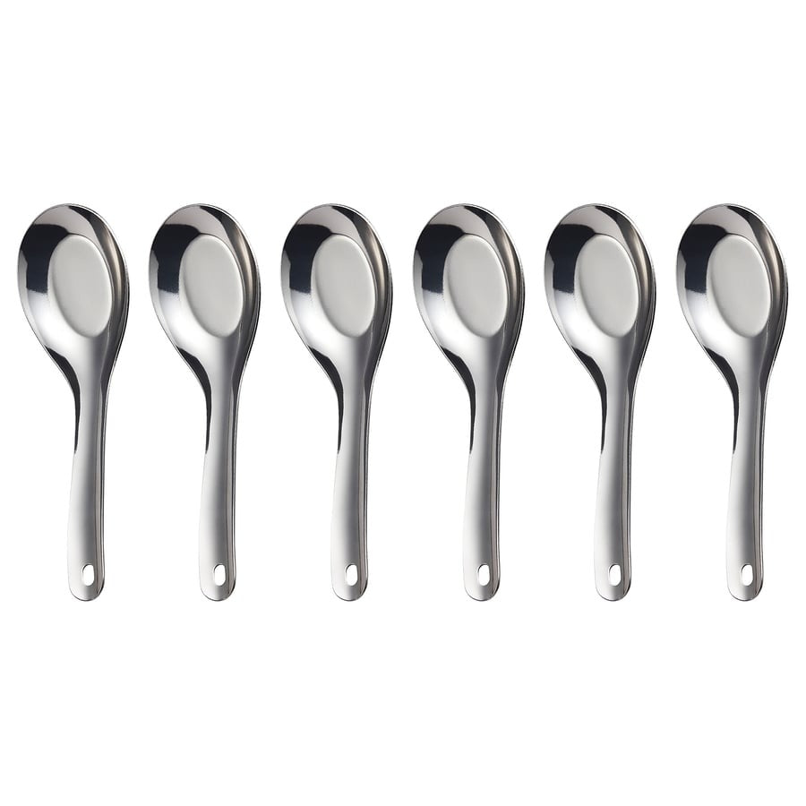 PRAKTKARP Spoon, stainless steel
