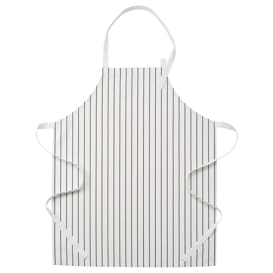 RINNIG Apron, patterned, 69x85 cm