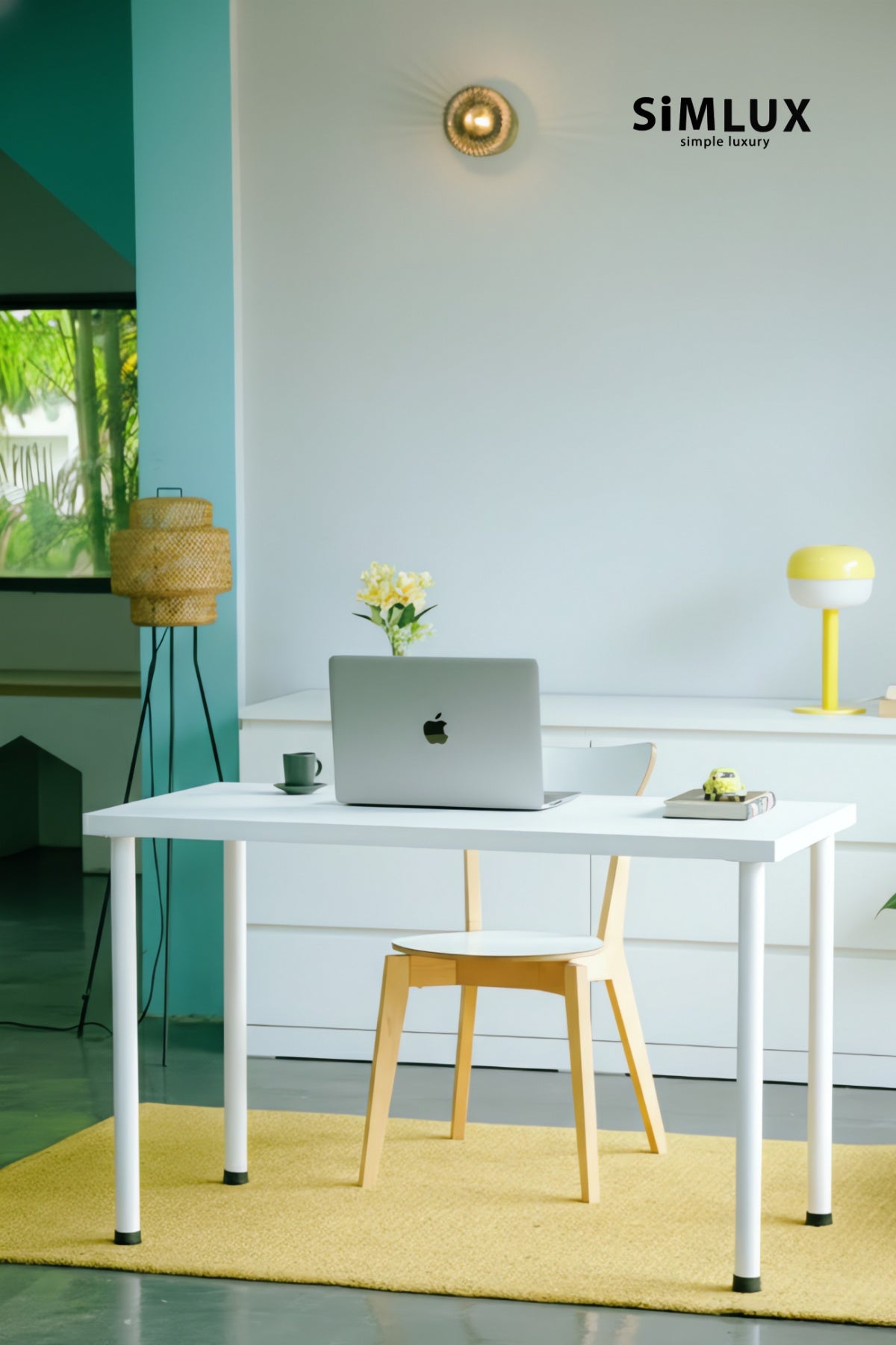 SiMLUX Simple Desk 2 white