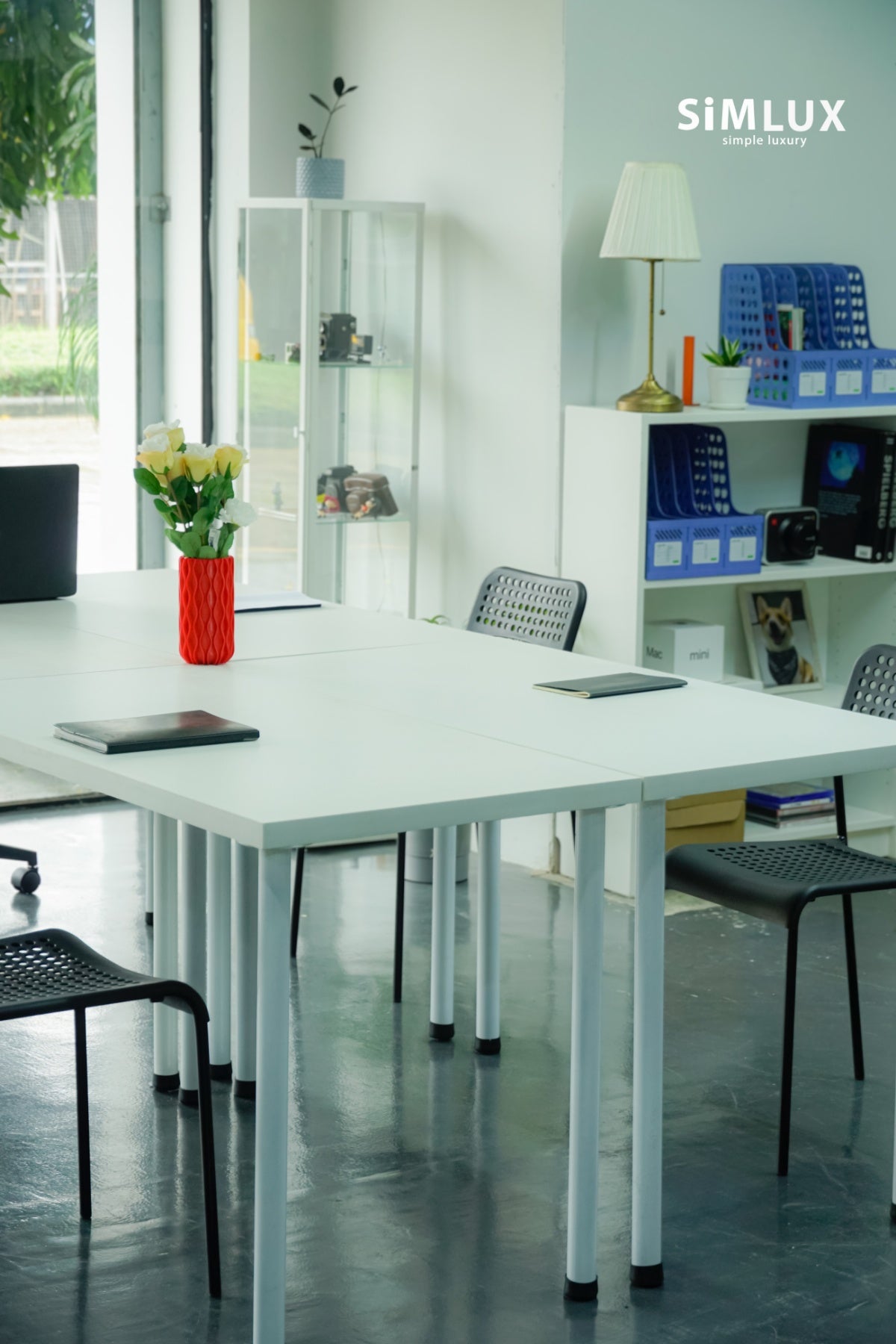 SiMLUX Simple Desk 2 white