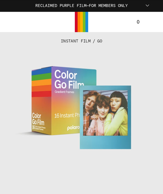 Polaroid Go Color Film Double Pack