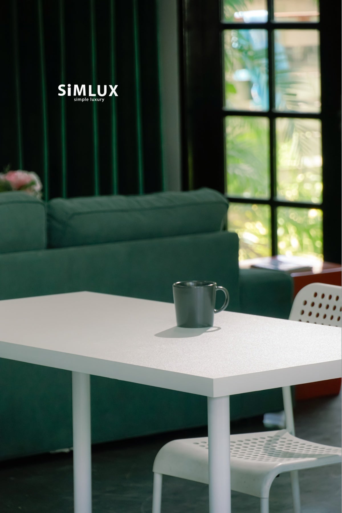 SiMLUX Simple Desk 2 white