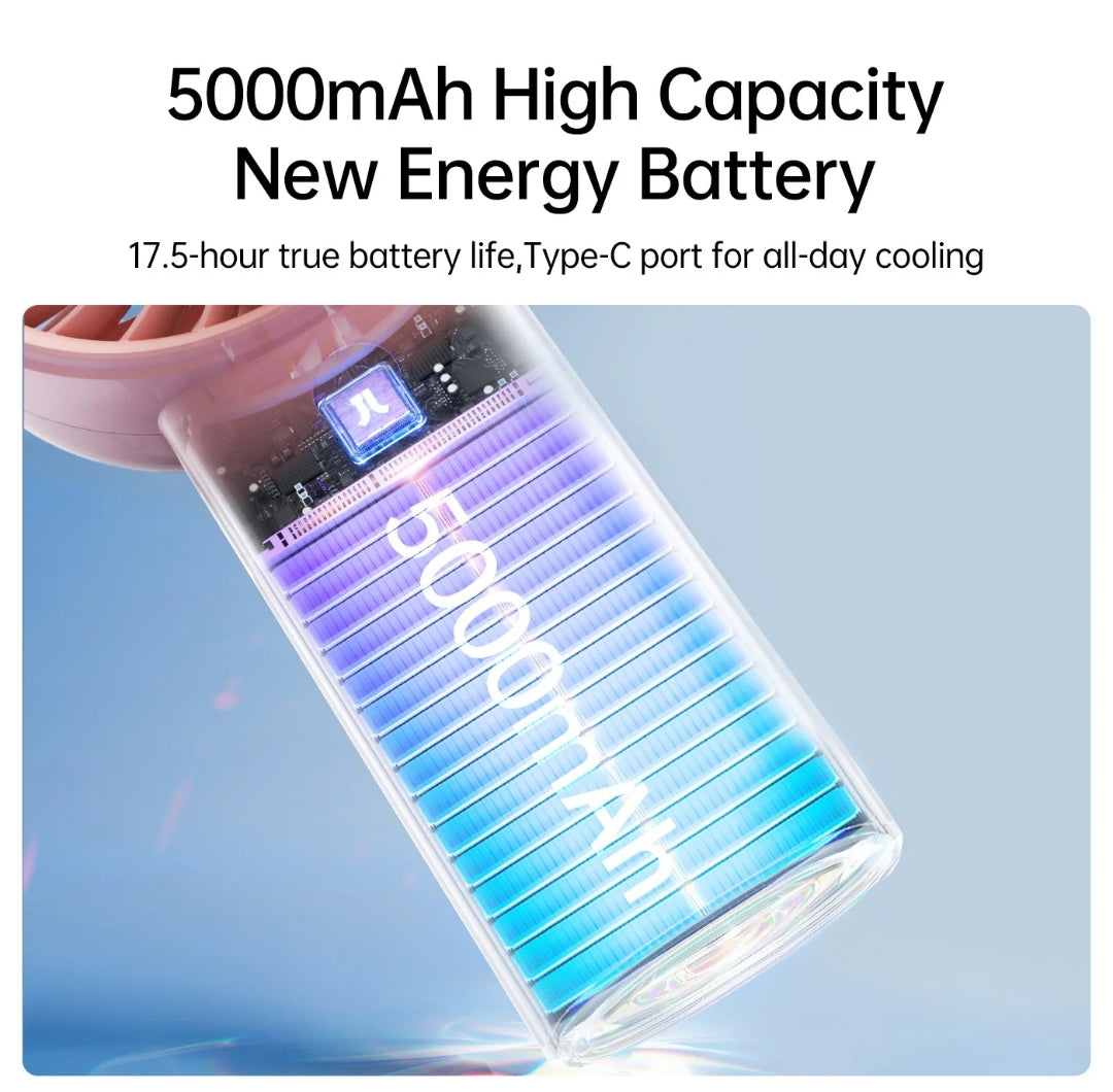 JisuLife Handheld Fan Life4 (5000 mAh)