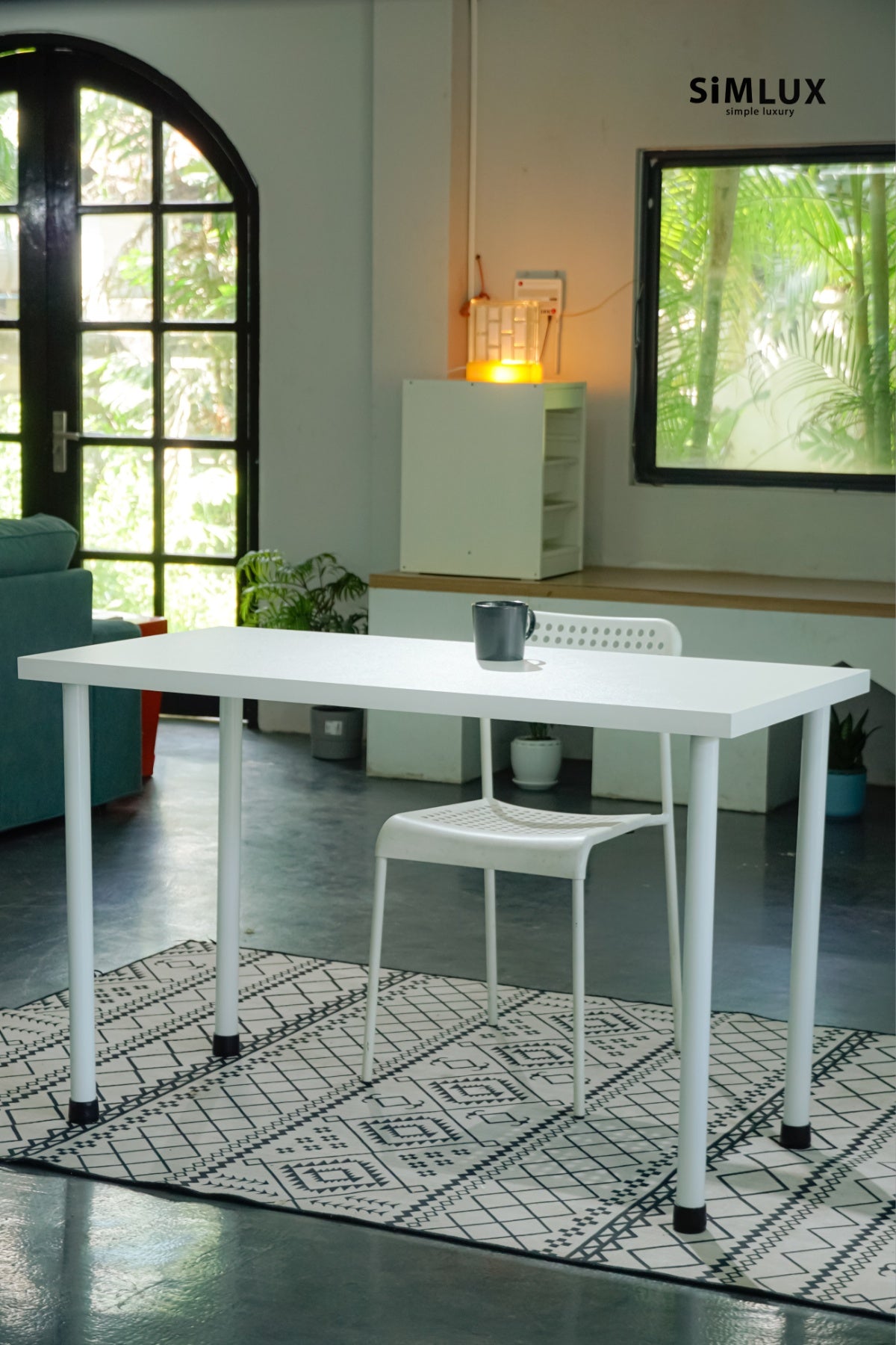 SiMLUX Simple Desk 2 white