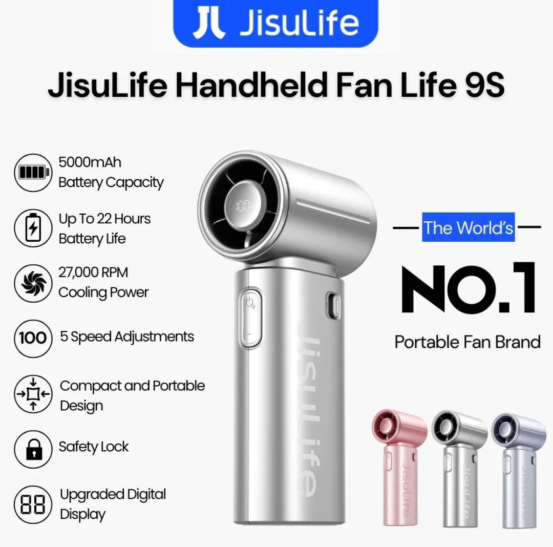 JisuLife - Handheld Fan Life 9S ( 5000mAh )