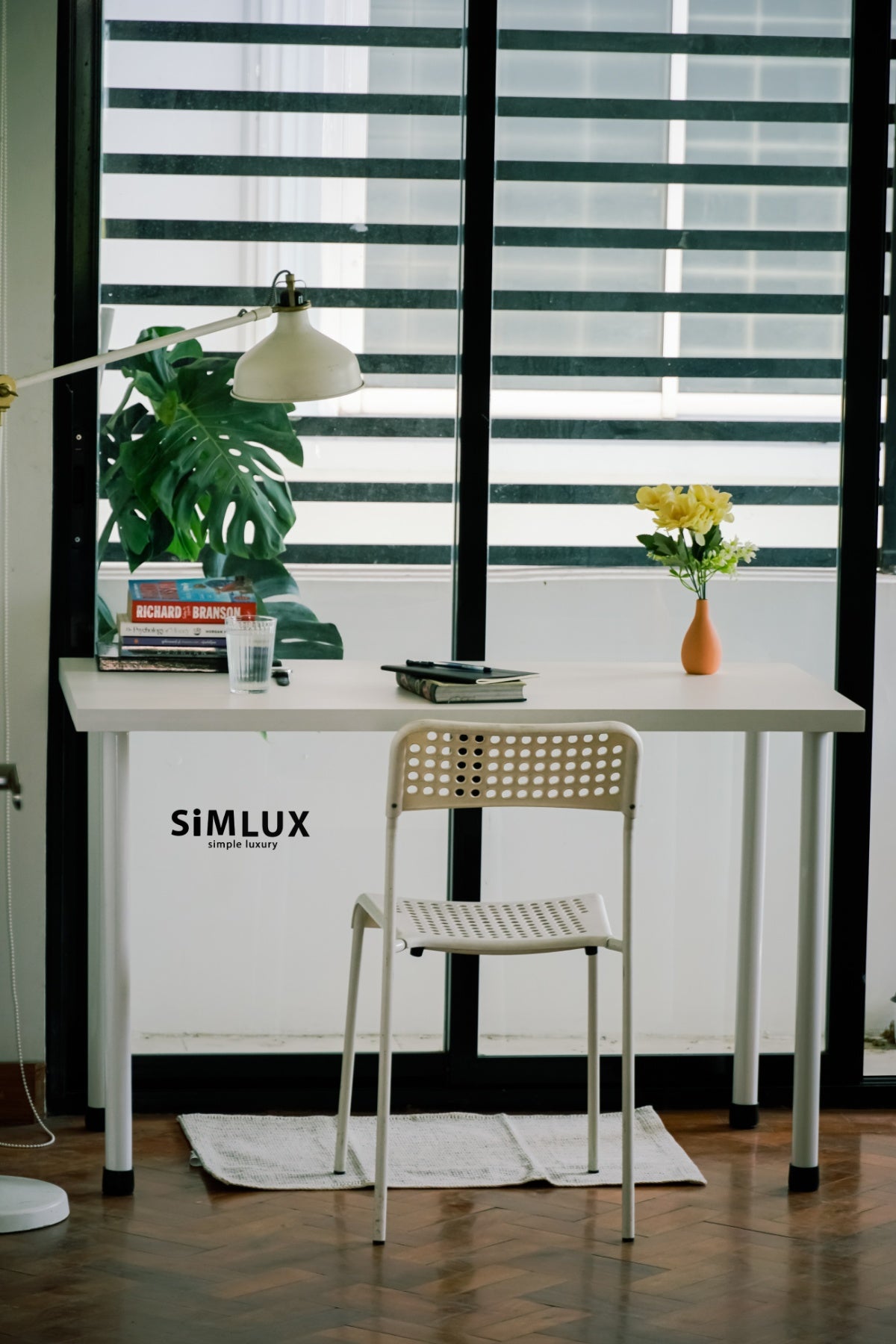 SiMLUX Simple Desk 2 white