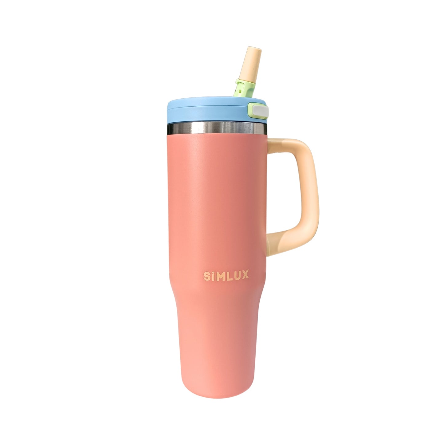 SiMLUX Tumbler Cup with Flip Straw