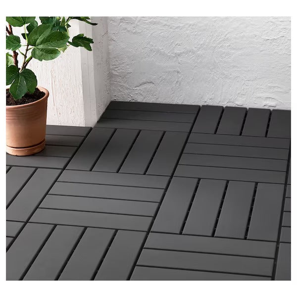 RUNNEN Floor decking, outdoor, acacia, 0.81 m²